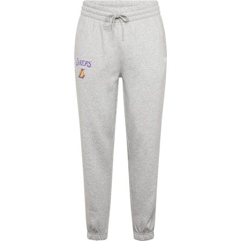 NEW ERA Nohavice NBA ESSENTLS LOSLAK sivá / tmavofialová / 54328213