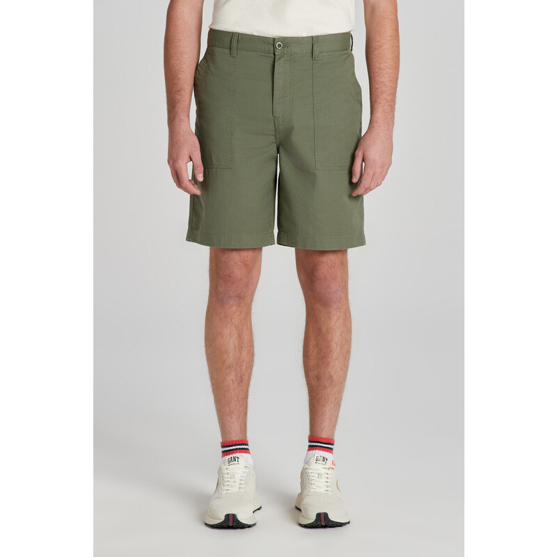 ŠORTKY GANT REG COT/LINEN SURPLUS SHORT FOUR LEAF CLOVER 50156122