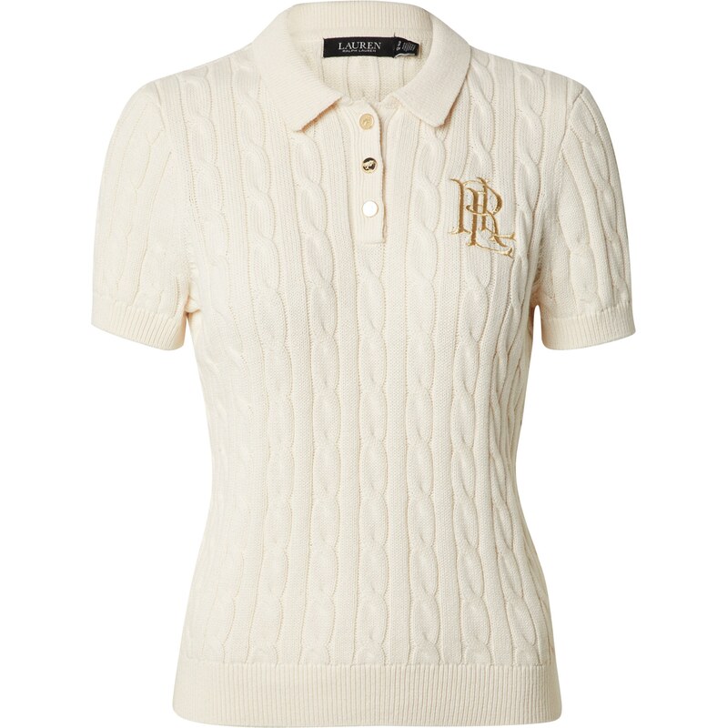 Lauren Ralph Lauren Sveter Natrissa béžová / krémová 63238898