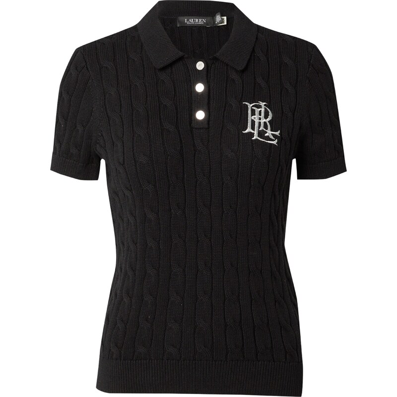 Lauren Ralph Lauren Sveter NATRISSA čierna / biela 66445885