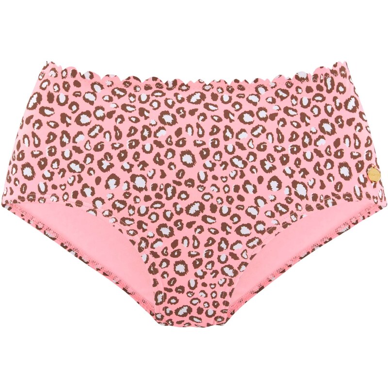 LASCANA Bikinové nohavičky hnedá / sivá / lososová 54232040