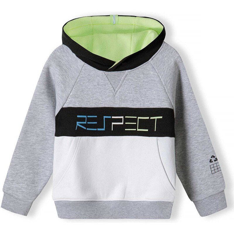 MINOTI Mikina modrá / svetlosivá / svetlozelená / biela 54280673