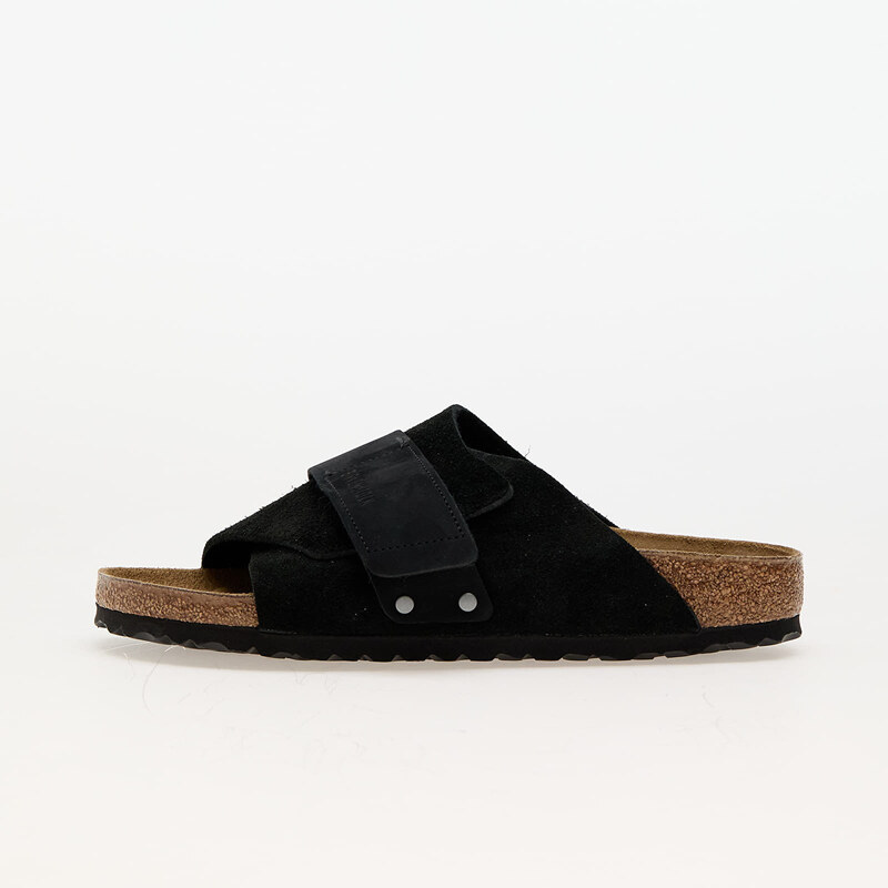 Birkenstock Kyoto Nubuck/Suede Leather Black 50173117