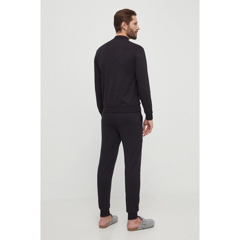 Tepláková súprava Emporio Armani Underwear pánska, čierna farba, 112103 CS590