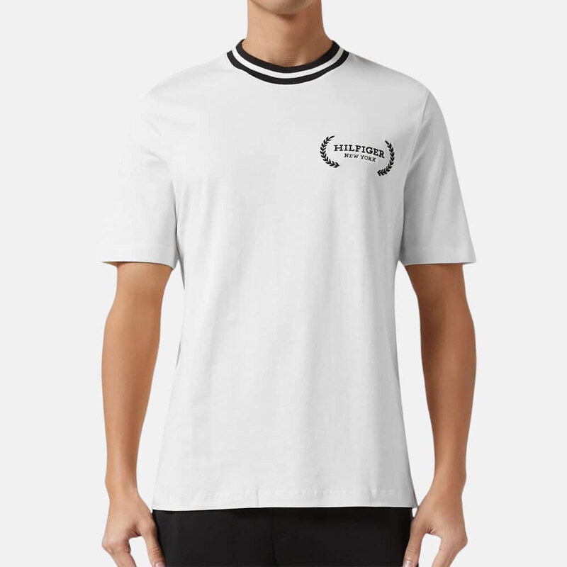 Pánské bílé triko Tommy Hilfiger 55738 50173128