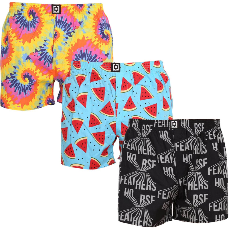 3PACK pánske trenky Horsefeathers Manny viacfarebné (AM167AB35Y) 50746152