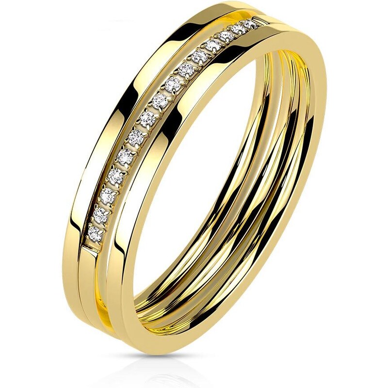 Dámsky prsteň z chirurgickej ocele LINNEA 50174933