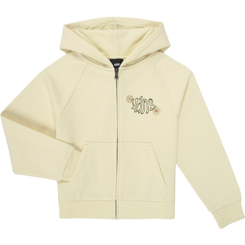 Vans Mikiny BUTTERFLY COCOON ZIP HOODIE ALMOND Vans 62499365