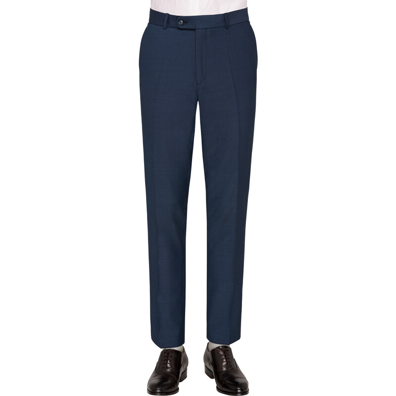 Pánske vlnené oblekové nohavice CARL GROSS XXL modern fit 61779602
