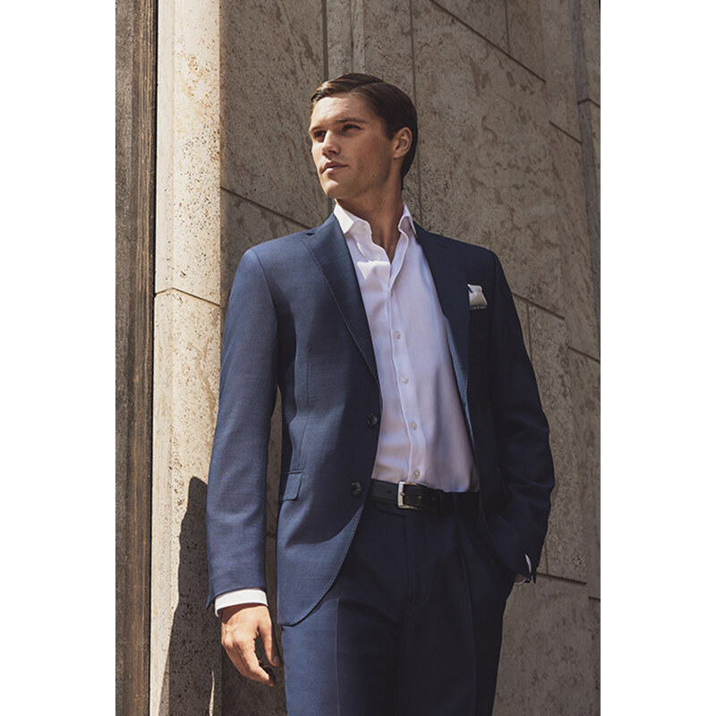 Pánske vlnené oblekové sako CARL GROSS XXL modern fit 61779603