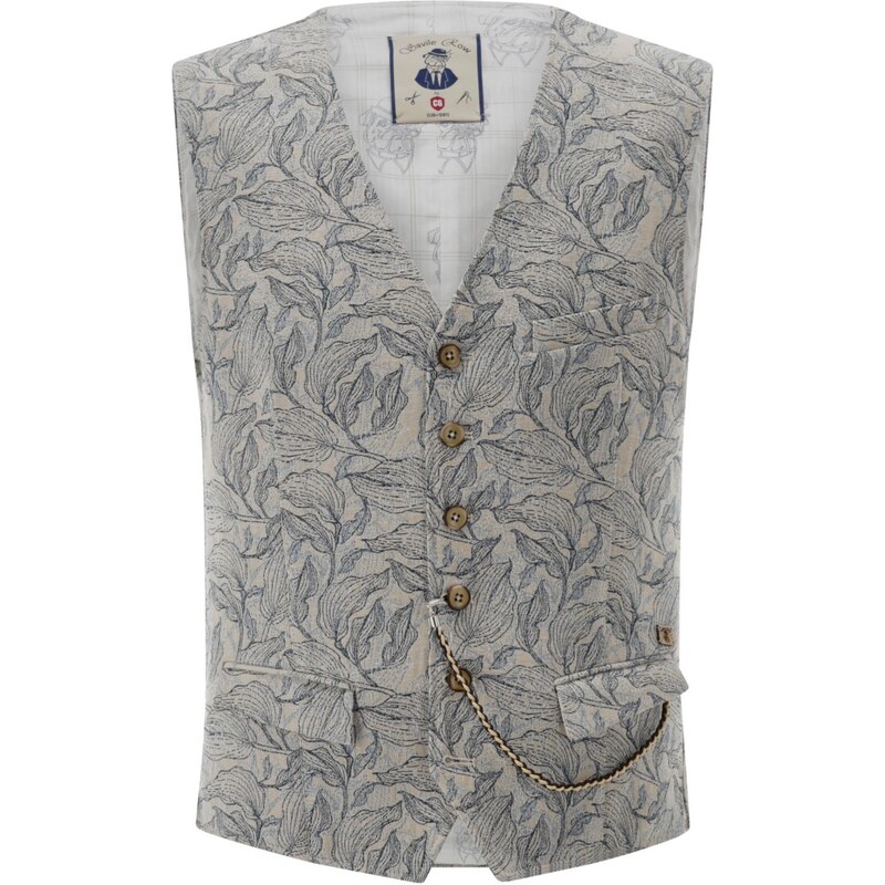Club of Gents Pánska vesta SAVILE ROW by CG slim fit 50177719