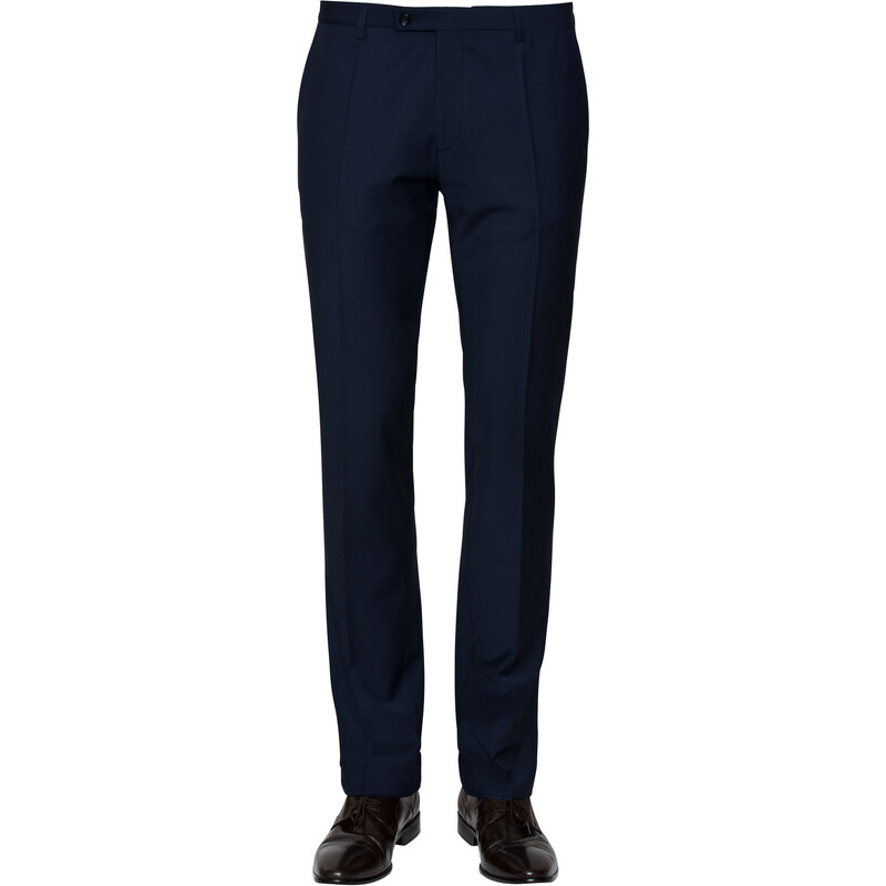 Pánske modré oblekové nohavice CLUB OF GENTS slim fit 50177703