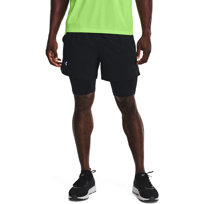Šortky Under Armour Launch 5 2-In-1 Short Black XXL 50201728