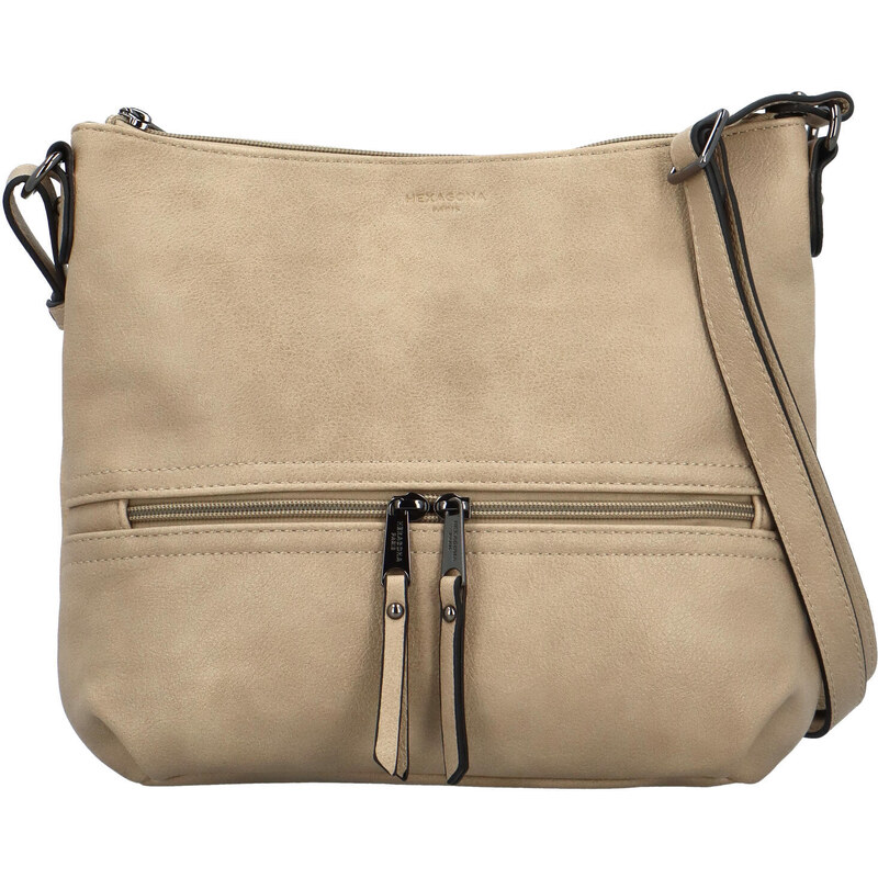 Dámska kabelka béžová - Hexagona Devue béžová 50179925