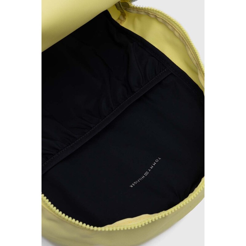 Detský ruksak Tommy Hilfiger žltá farba, veľký, jednofarebný