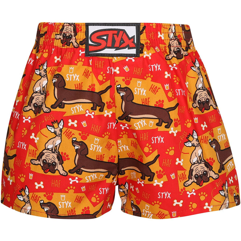 Detské trenky Styx art klasická guma psíkovia (J1554) 12-14 let 66060626