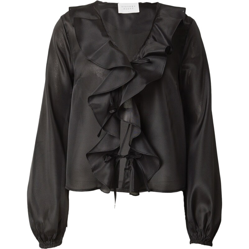 SISTERS POINT Blúzka VUTA čierna 63144678