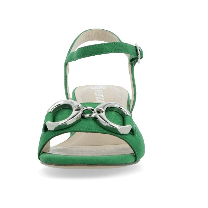 RIEKER Dámske sandále REMONTE D1L50-52 zelená S4