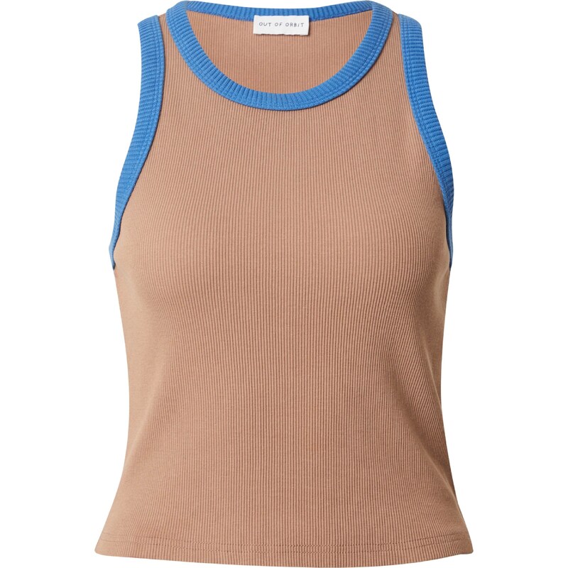 OUT OF ORBIT Top Maja farba ťavej srsti / kráľovská modrá 50867869