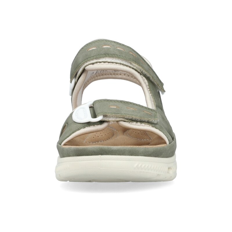 Dámske sandále RIEKER 64066-52 zelená S4