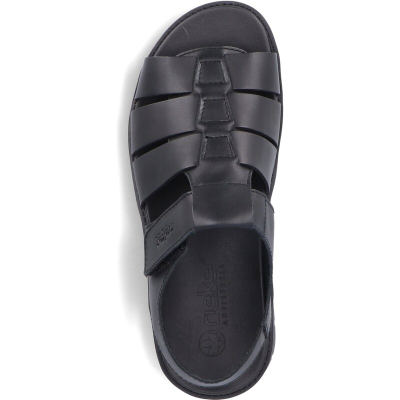 Pánske sandále RIEKER 24262-00 čierna S4