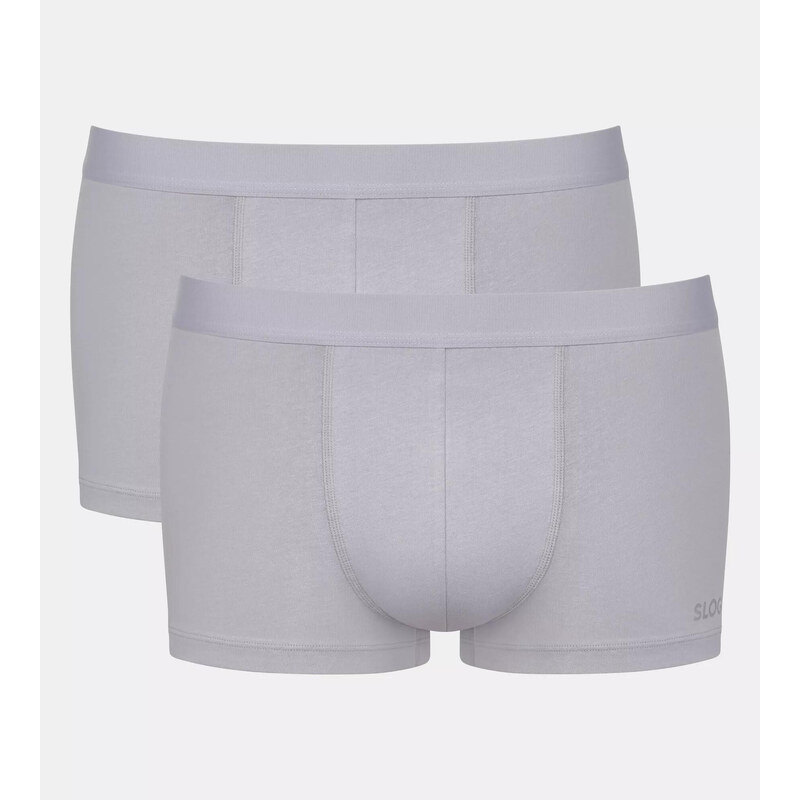 Pánske boxerky GO ABC 2.0 Hipster 2P - GRAY - sivá 00FU - SLOGGI 68429960