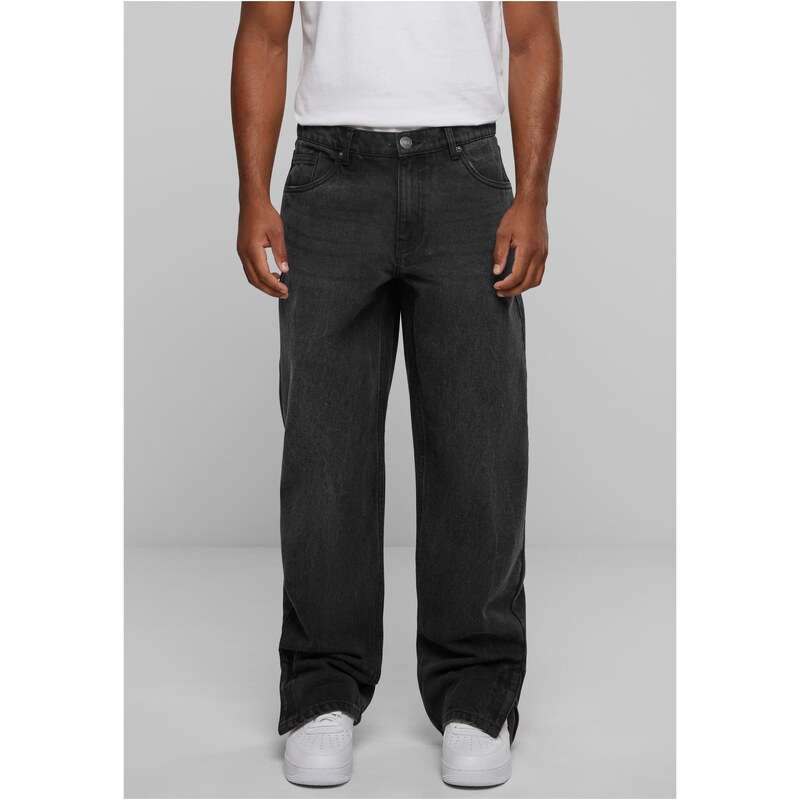 Urban Classics Mens Heavy Ounce Jeans - Black 50660144