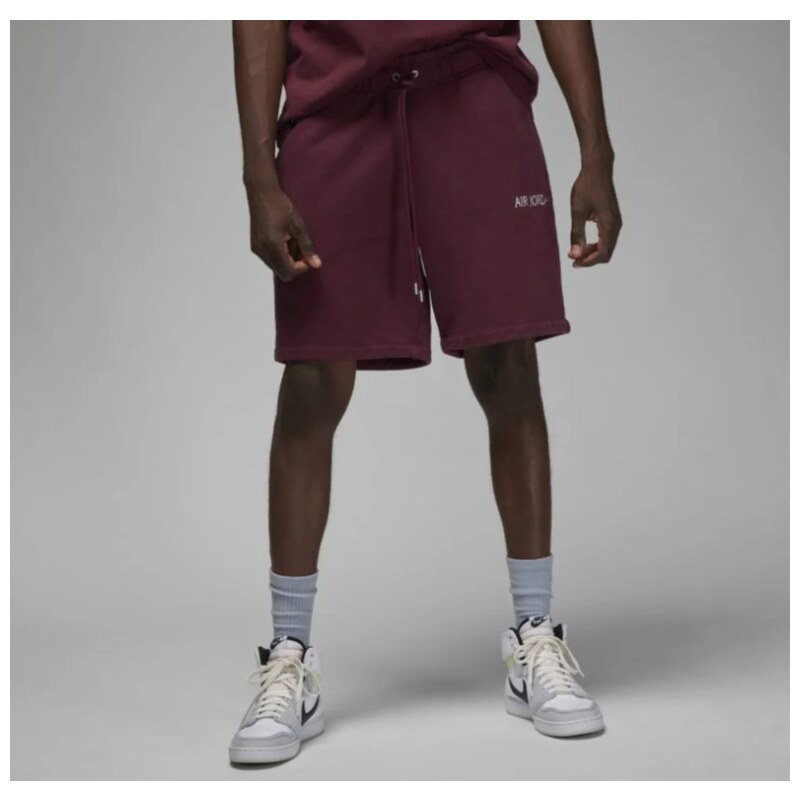 Jordan wordmark fleece short RED 50198079