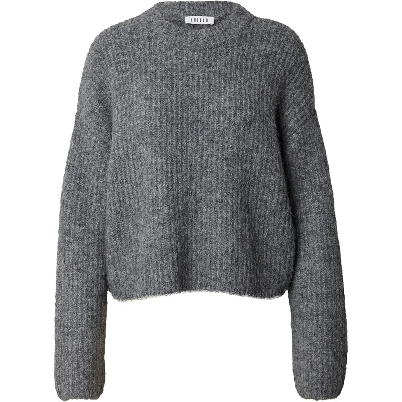 EDITED Sveter Salome sivá melírovaná 54277482
