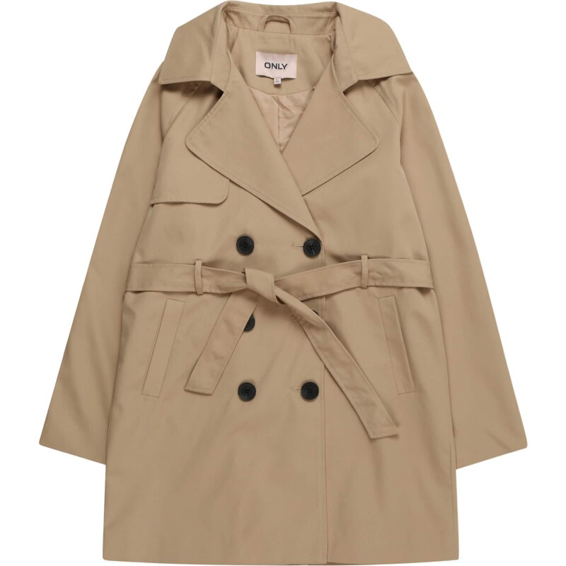 ONLY GIRLS Kabát Chloe tmavobéžová 51409886