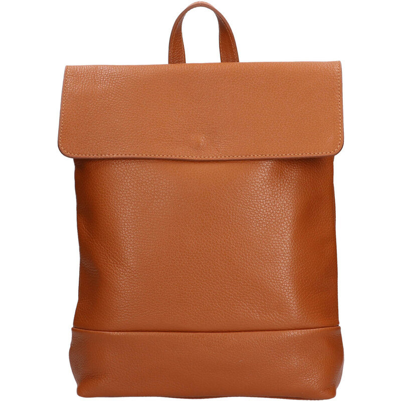 Dámsky kožený batoh Italia Jenny - koňak 48227112