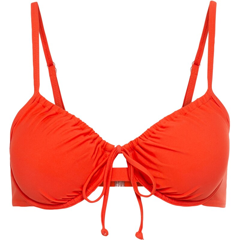 LSCN by LASCANA Bikinový top Gina oranžovo červená 54309240