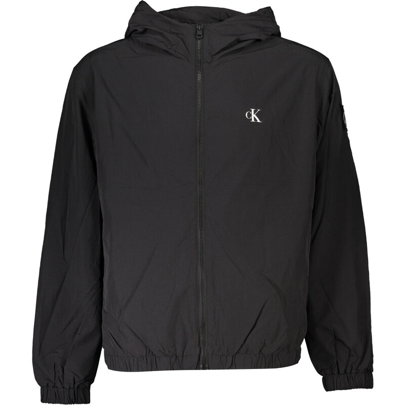 Calvin Klein Mens Brand Logo Detailed Regular Fit Long Sleeve Black 65391544