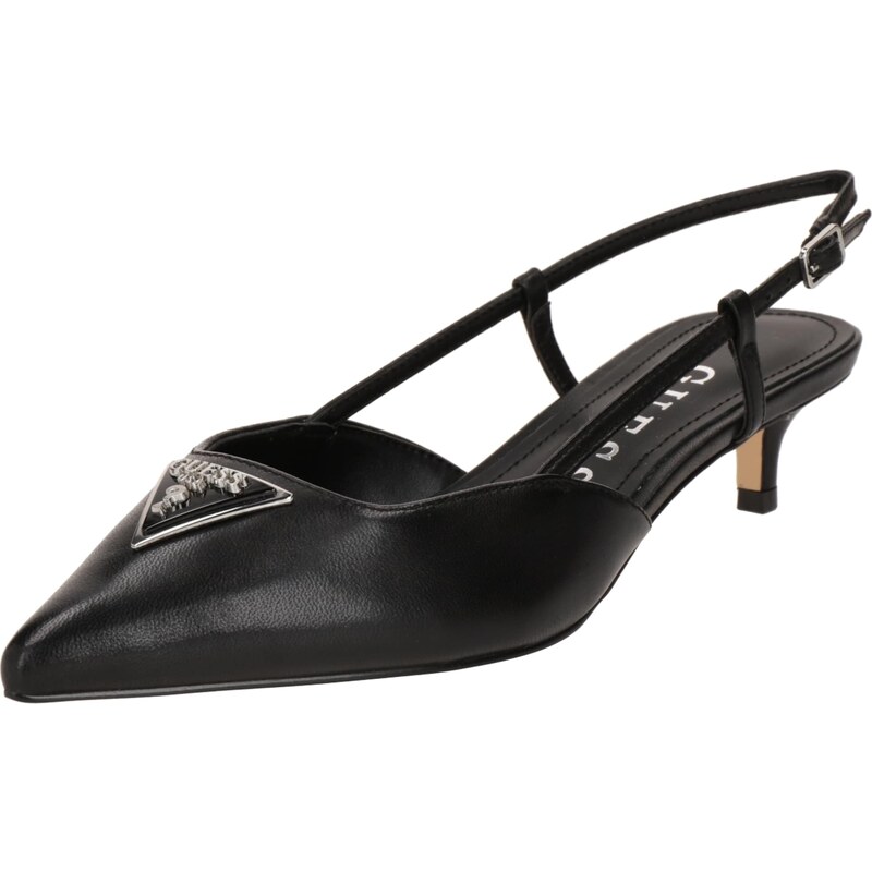 GUESS Lodičky s otvorenou pätou Jesson čierna 55018411