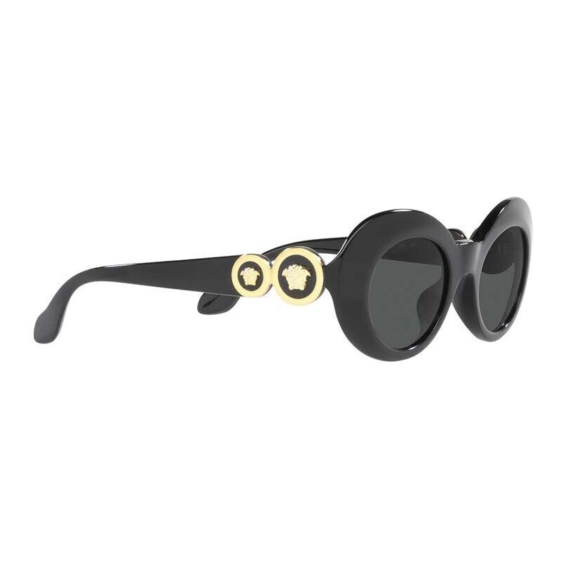Detské slnečné okuliare Versace čierna farba, 0VK4428U