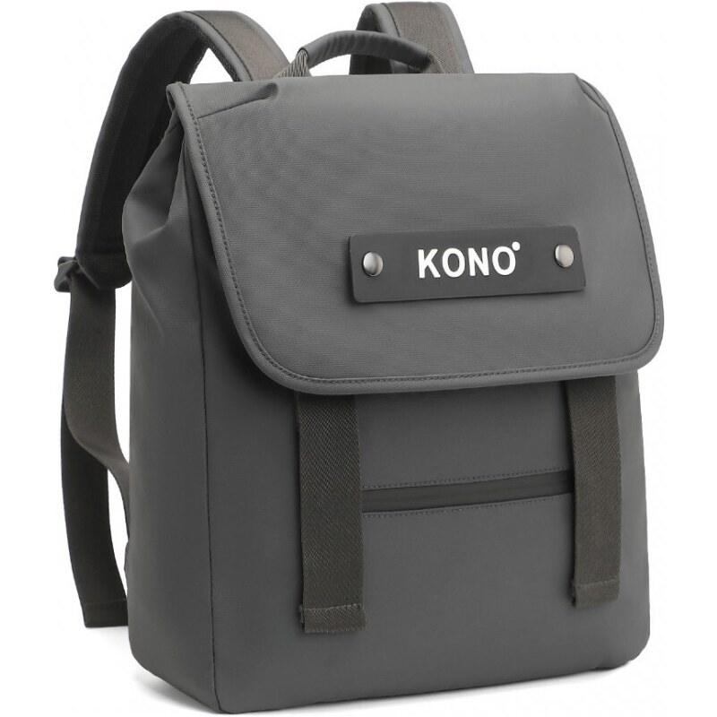 Batoh - KONO, vodeodolný s PVC filmom, šedý 54112401