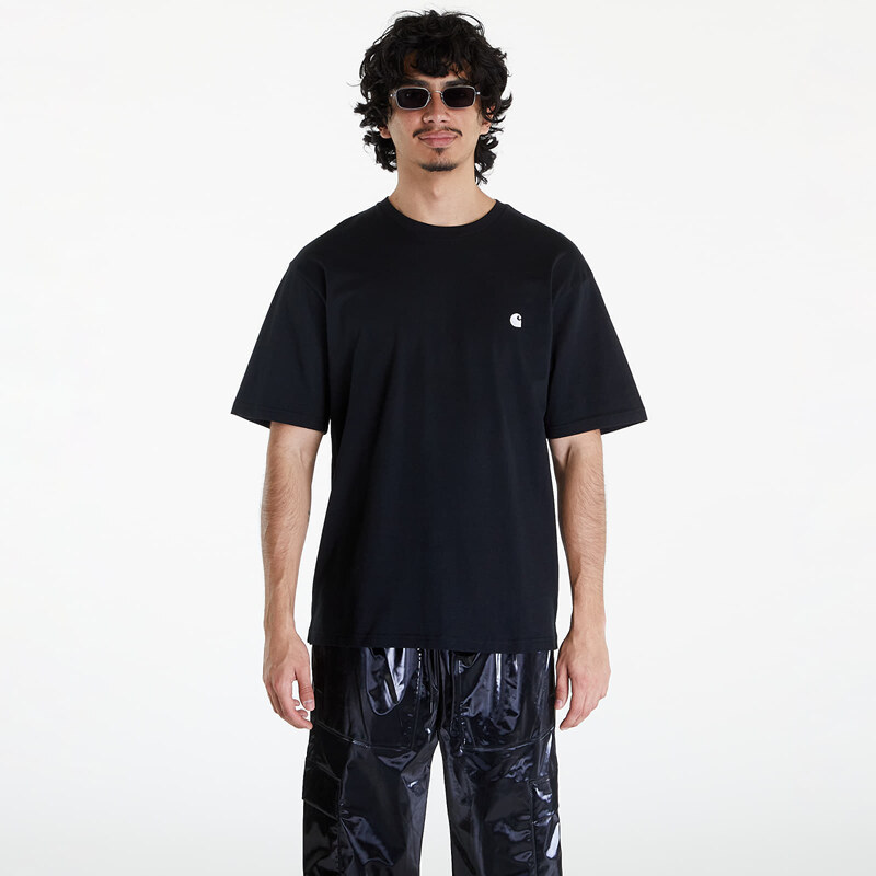 Tričko Carhartt WIP Short Sleeve Madison T-Shirt UNISEX Black/ White S 50122782