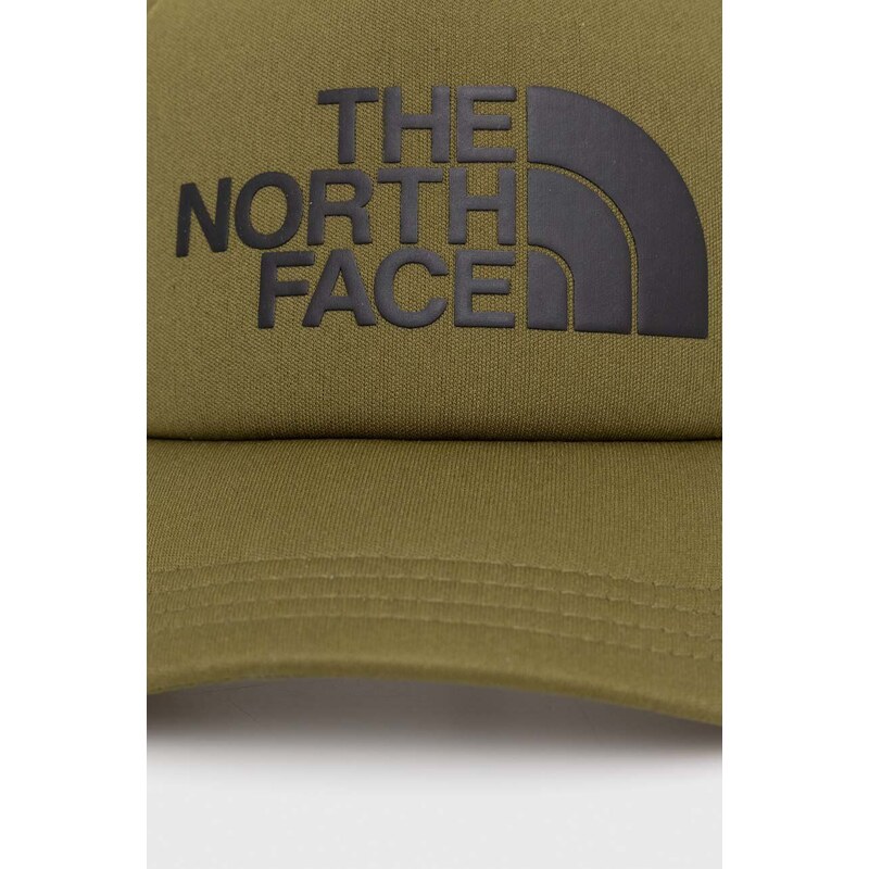Šiltovka The North Face zelená farba, s potlačou, NF0A3FM3RMO1