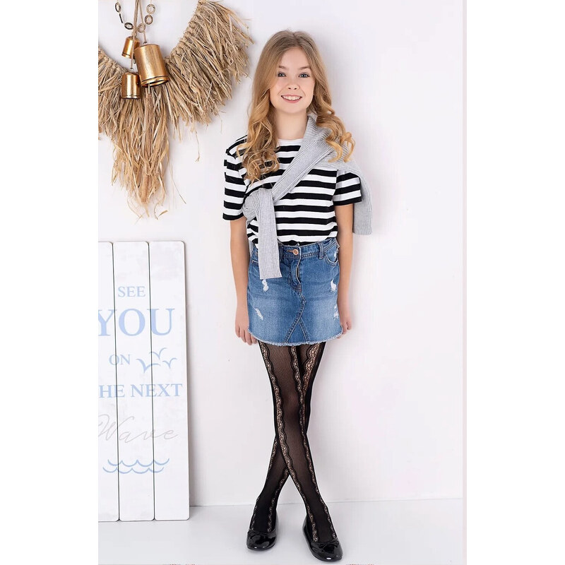 Dievčenské pančuchy Knittex 2413 Antonina 92-128 53236716