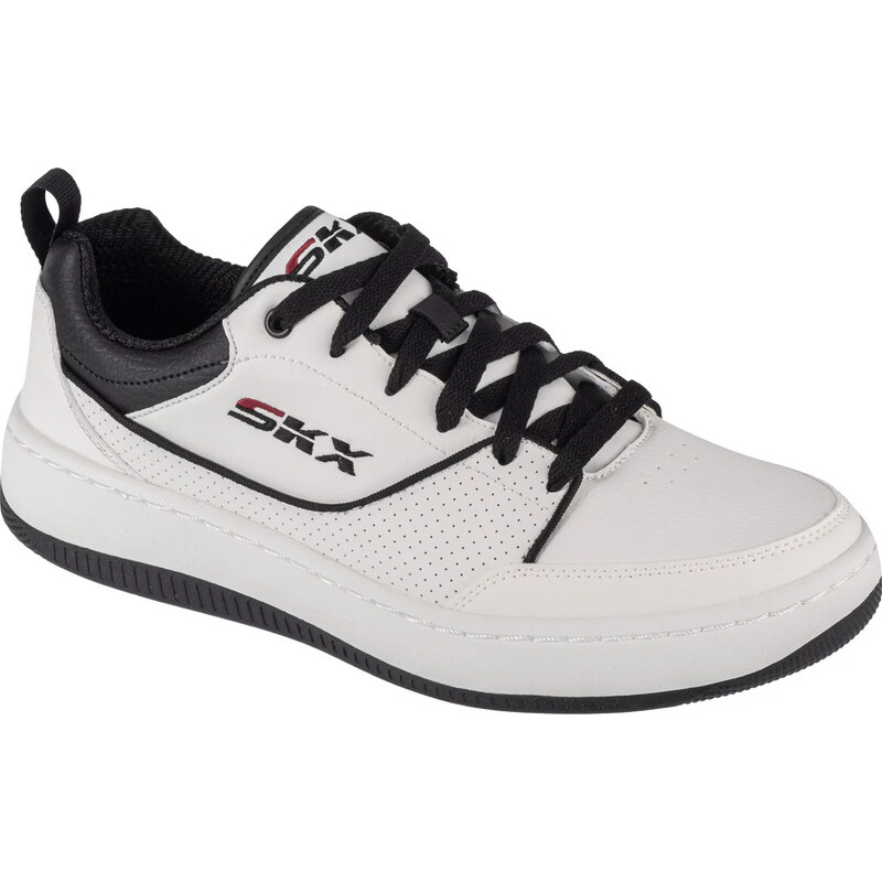 Biele pánske voľnočasové tenisky Skechers Sport Court 92 - Ottoman 50271788