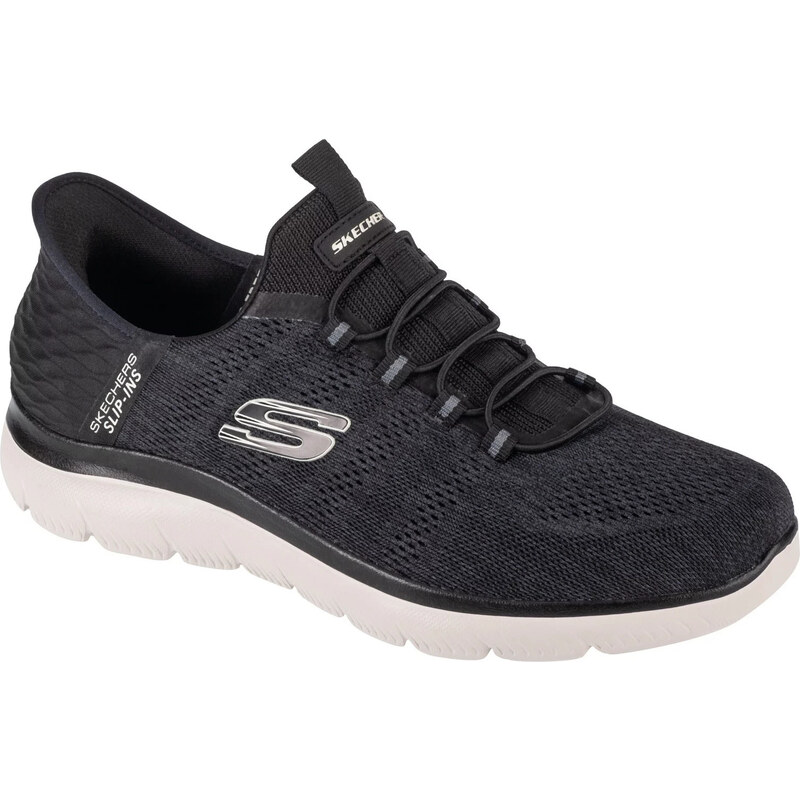 Čierne nazúvacie tenisky Skechers Slip-Ins: Summits - Key Pace 232469 50271772