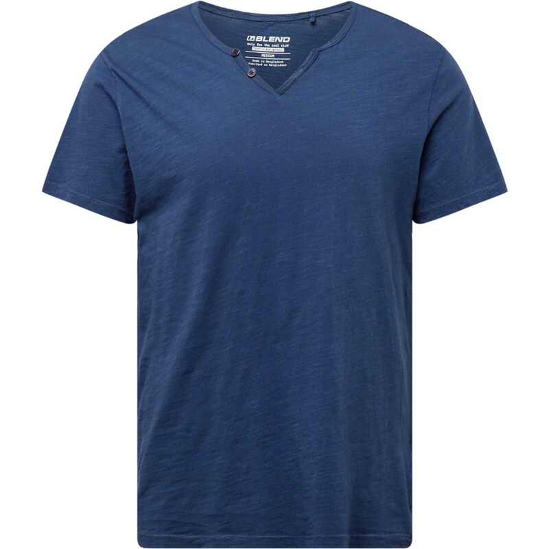BLEND Tričko Ashton tmavomodrá 51164589