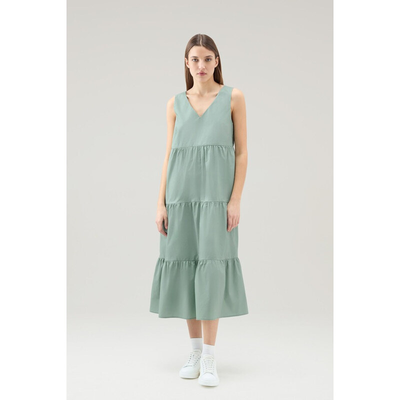 ŠATY WOOLRICH POPLIN MAXI DRESS 58130337