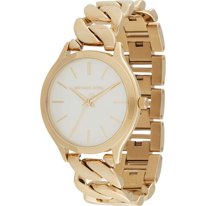MICHAEL Michael Kors Analógové hodinky SLIM RUNWAY zlatá 60908691