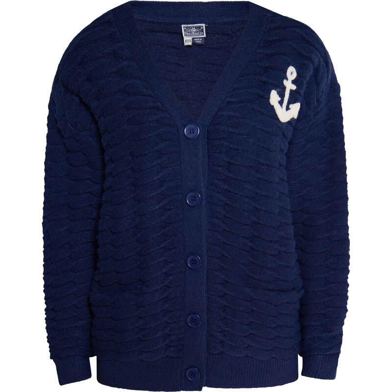 DreiMaster Maritim Kardigán krémová / tmavomodrá 54268108