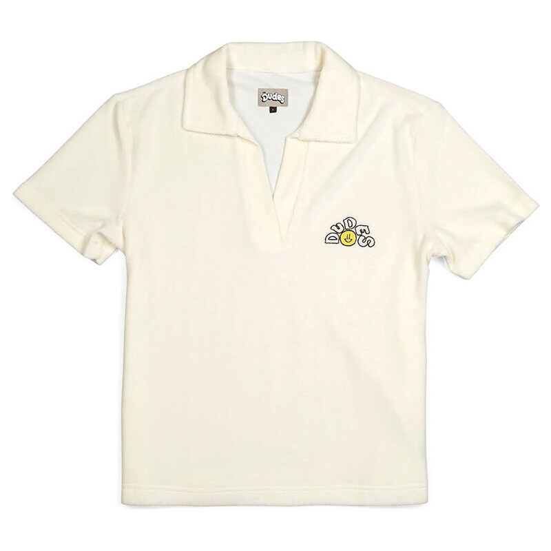 The Dudes Leony Women Polo Shirt Vanilla 65399253