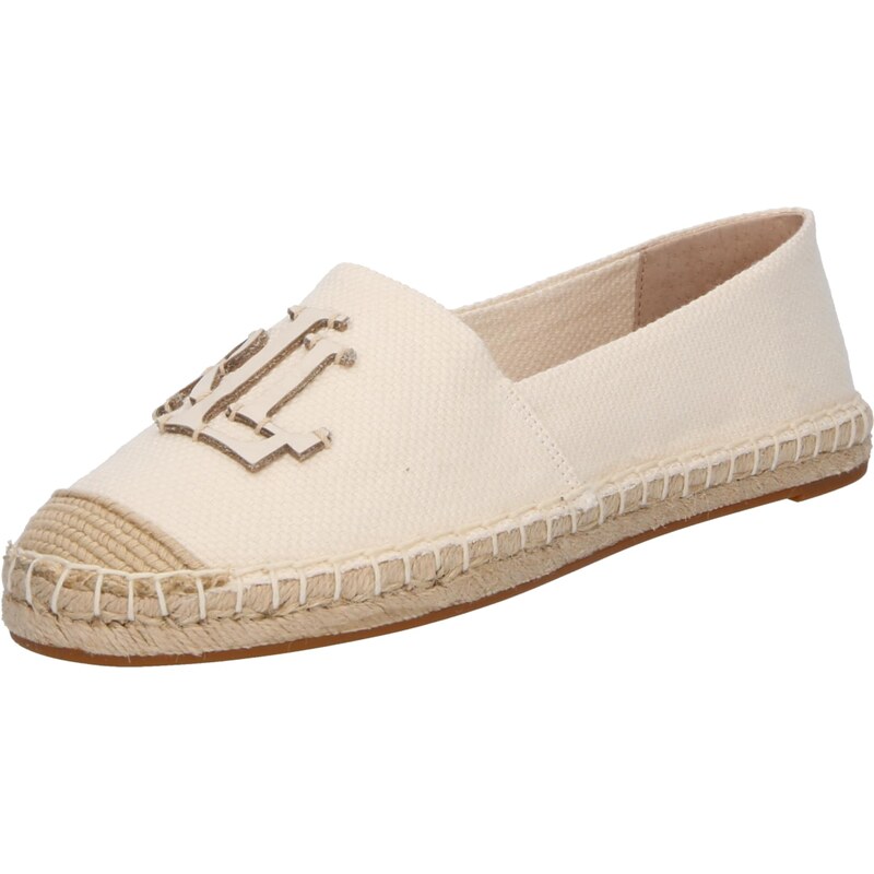 Lauren Ralph Lauren Espadrilky CAMERYN tmelová / prírodná biela 67677806