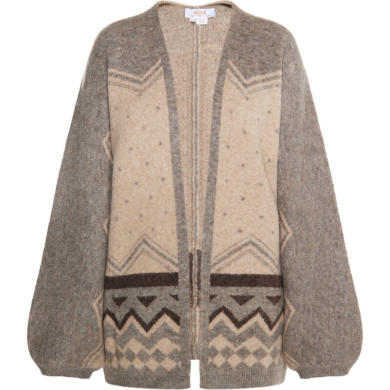 usha FESTIVAL Kardigán béžová / zmiešané farby 54262058