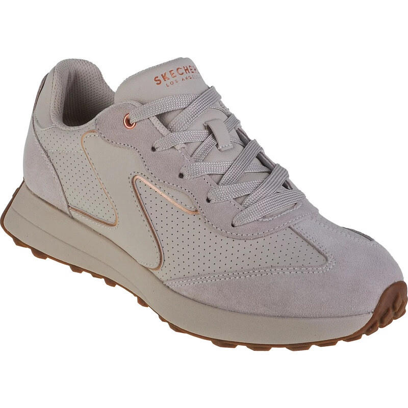 Smotanové dámske tenisky Skechers Gusto - Path Winder 177151-OFWT 63233291