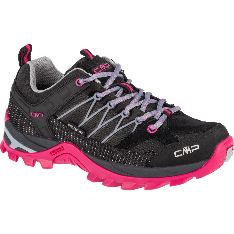 Čierne turistické tenisky CMP Rigel Low Wmn WP 3Q54456-39UR 50271878